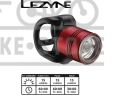 Фара передняя Lezyne LED FEMTO DRIVE FRONT, красная